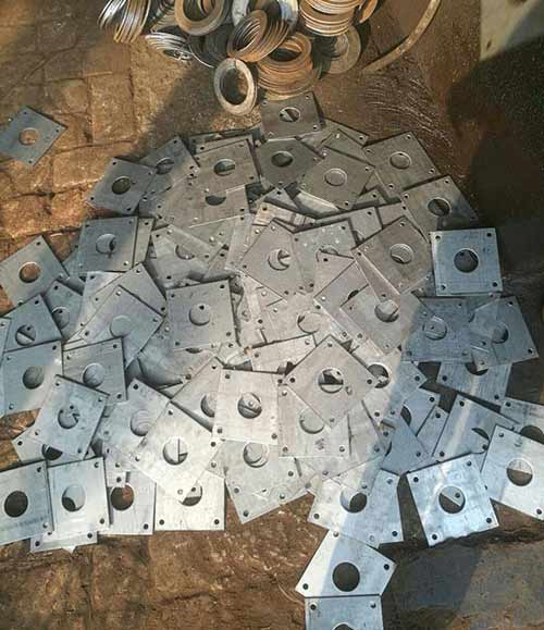 電纜軸盤墊片加工